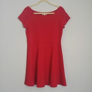 NWOT monteau red dress